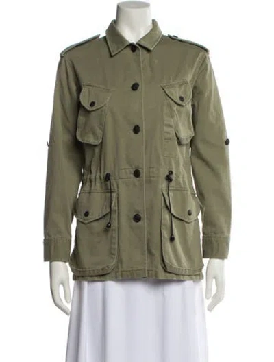 Pre-owned Rag & Bone Utility Jacket In Green