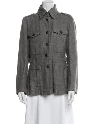 Pre-owned Rag & Bone Utility Jacket In Green