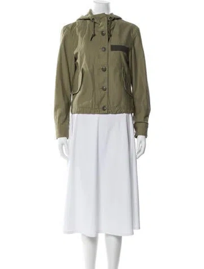 Pre-owned Rag & Bone Utility Jacket In Green