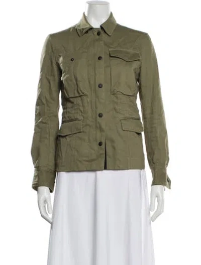 Pre-owned Rag & Bone Utility Jacket In Green
