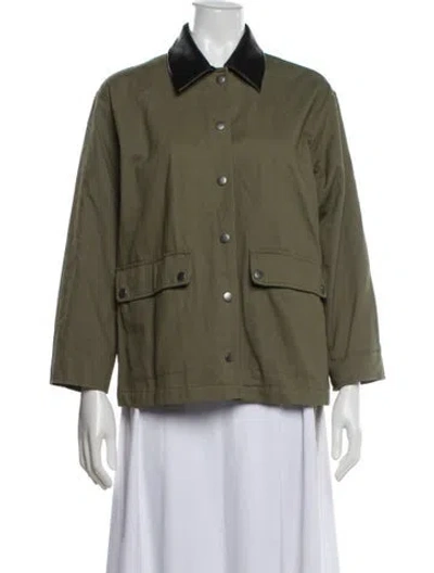 Pre-owned Rag & Bone Utility Jacket In Green