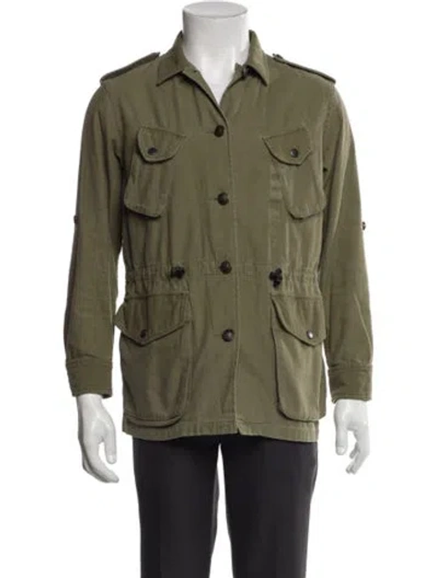 Pre-owned Rag & Bone Utility Jacket In Green