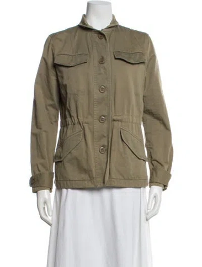 Pre-owned Rag & Bone Utility Jacket In Green