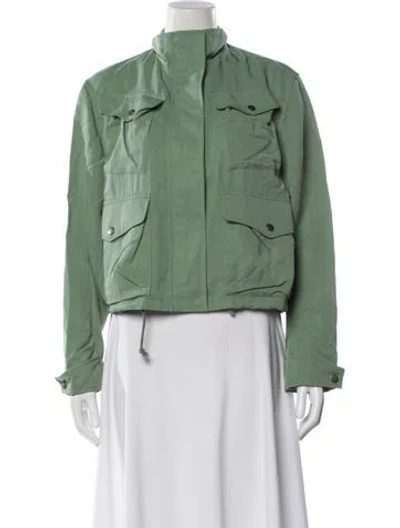 Pre-owned Rag & Bone Utility Jacket In Green