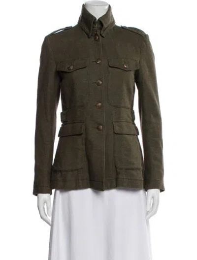 Pre-owned Rag & Bone Utility Jacket In Green