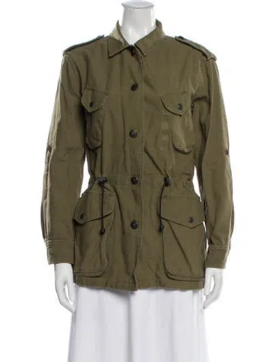 Pre-owned Rag & Bone Utility Jacket In Green
