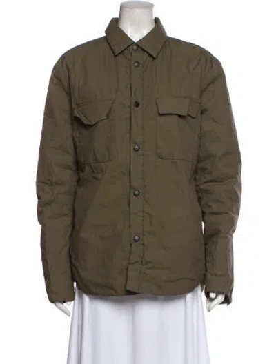 Pre-owned Rag & Bone Utility Jacket In Green