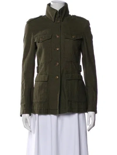 Pre-owned Rag & Bone Utility Jacket In Green