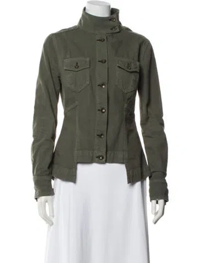 Pre-owned Rag & Bone Utility Jacket In Green