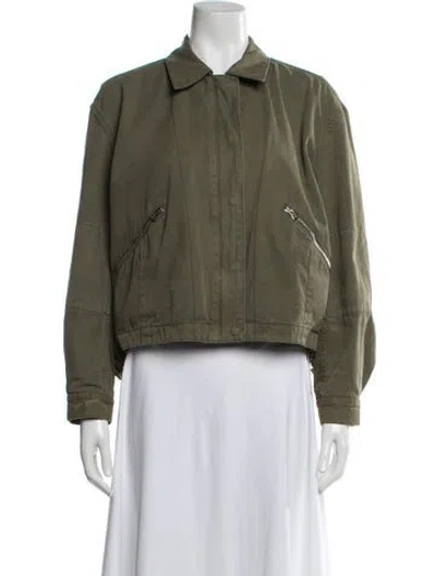 Pre-owned Rag & Bone Utility Jacket In Green