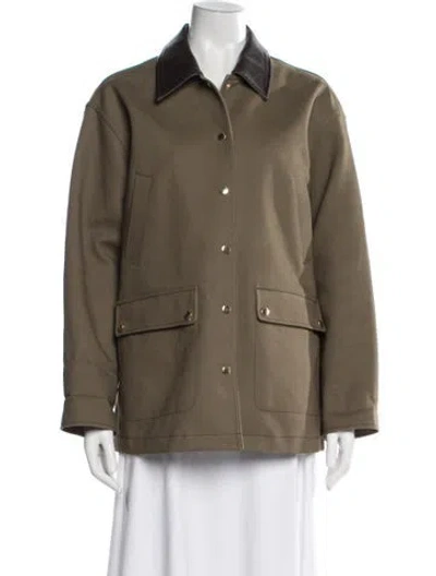 Pre-owned Rag & Bone Utility Jacket In Green