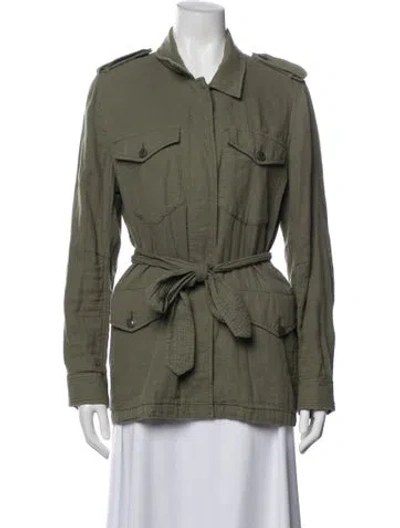 Pre-owned Rag & Bone Utility Jacket In Green