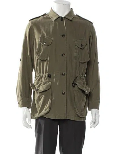 Pre-owned Rag & Bone Utility Jacket In Green