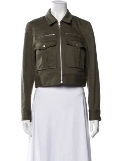 Pre-owned Rag & Bone Utility Jacket In Green