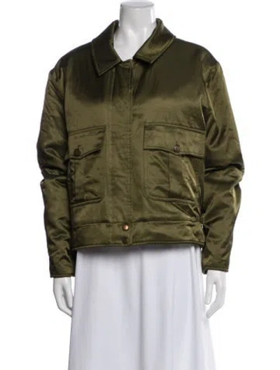 Pre-owned Rag & Bone Utility Jacket In Green