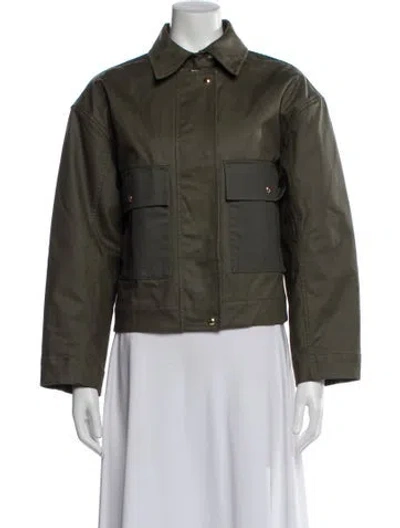 Pre-owned Rag & Bone Utility Jacket In Green