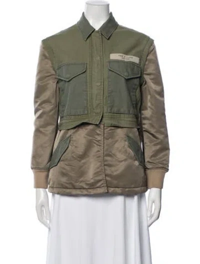 Pre-owned Rag & Bone Utility Jacket In Green