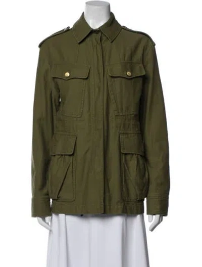 Pre-owned Rag & Bone Utility Jacket In Green