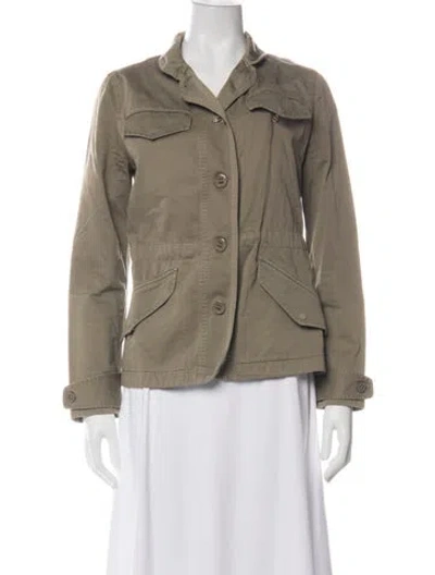 Pre-owned Rag & Bone Utility Jacket In Green