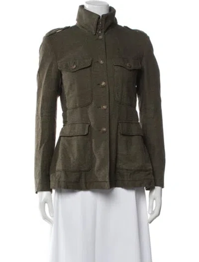 Pre-owned Rag & Bone Utility Jacket In Green