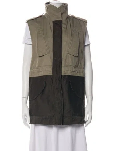 Pre-owned Rag & Bone Utility Jacket In Green