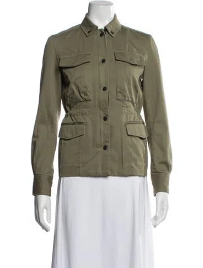 Pre-owned Rag & Bone Utility Jacket In Green