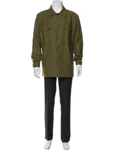 Pre-owned Rag & Bone Utility Jacket In Green