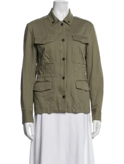 Pre-owned Rag & Bone Utility Jacket In Green
