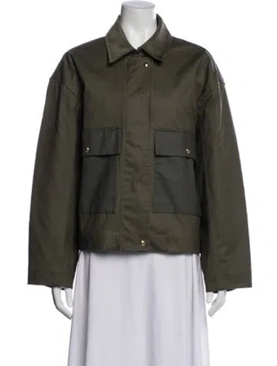 Pre-owned Rag & Bone Utility Jacket In Green