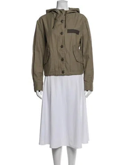 Pre-owned Rag & Bone Utility Jacket In Green