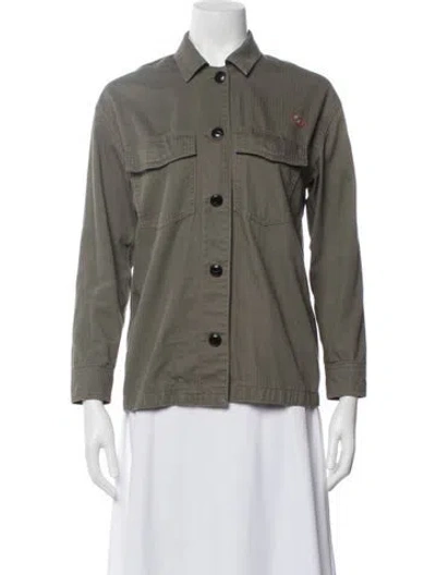 Pre-owned Rag & Bone Utility Jacket In Green
