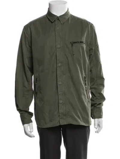 Pre-owned Rag & Bone Utility Jacket In Green