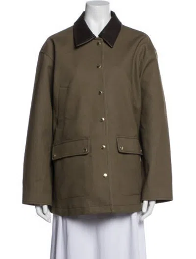 Pre-owned Rag & Bone Utility Jacket In Green