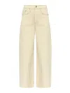 Rag & Bone White Cotton Lyocell Polyester Elastane Jeans In Neutral