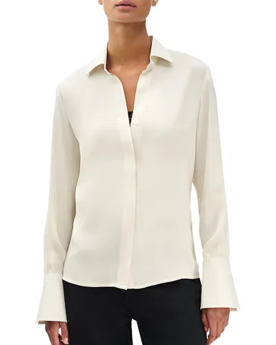 Rag & Bone Venus Blouse In White
