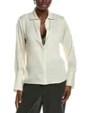 Rag & Bone Button Front Camisole Blouse In White