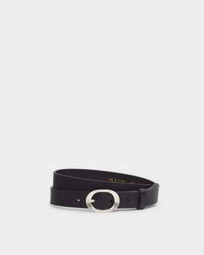 Rag & Bone Vera Italian Leather Belt In Pattern