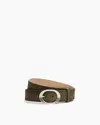 Rag & Bone Vera Suede Belt In Pattern