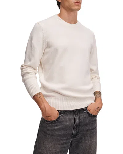 Rag & Bone Vernon Cashmere Crewneck Shirt In Neutral