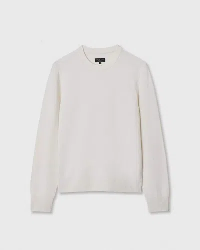 Rag & Bone Vernon Cashmere Sweater In White