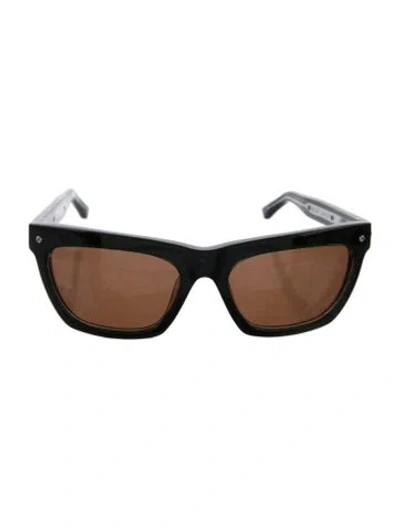Pre-owned Rag & Bone Vespa Cat-eye Sunglasses In Green