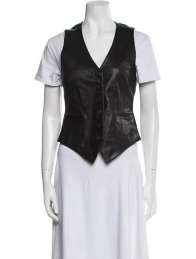 Pre-owned Rag & Bone Vest In Black