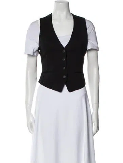 Pre-owned Rag & Bone Vest In Black