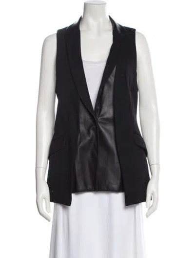 Pre-owned Rag & Bone Vest In Black