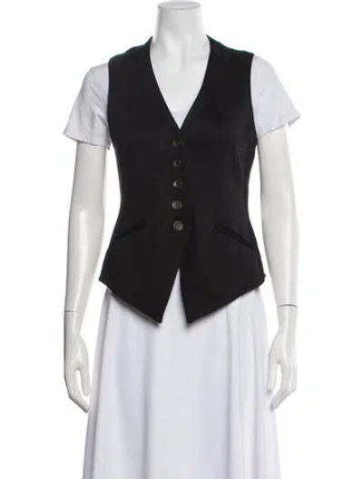 Pre-owned Rag & Bone Vest In Black
