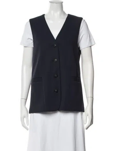 Pre-owned Rag & Bone Vest In Blue