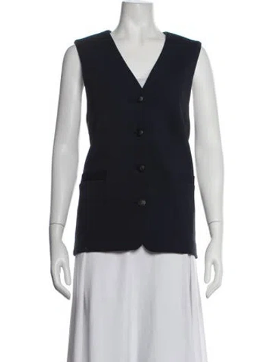 Pre-owned Rag & Bone Vest In Blue