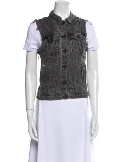 Pre-owned Rag & Bone Vest In Gray