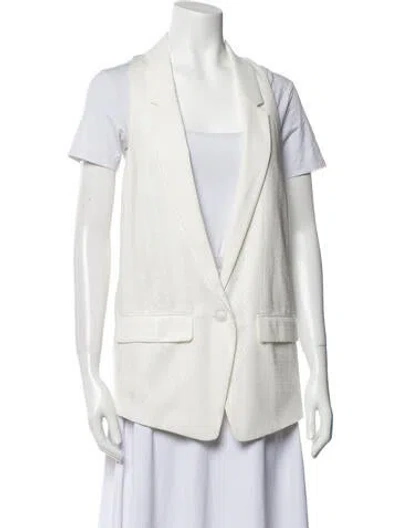 Pre-owned Rag & Bone Vest In White