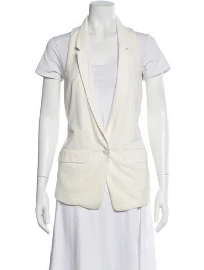 Pre-owned Rag & Bone Vest In White